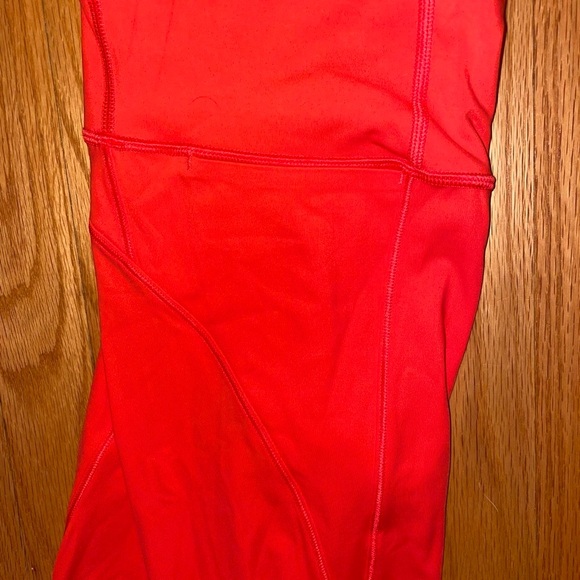 Peloton women’s athleta Orange Leggings - Picture 6 of 7